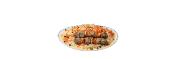 Afghani Pulaw With Seekh Boti